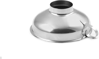 Farm to Table Wide Mouth Canning Funnel, Stainless Steel, 5.75-Inch Metallic