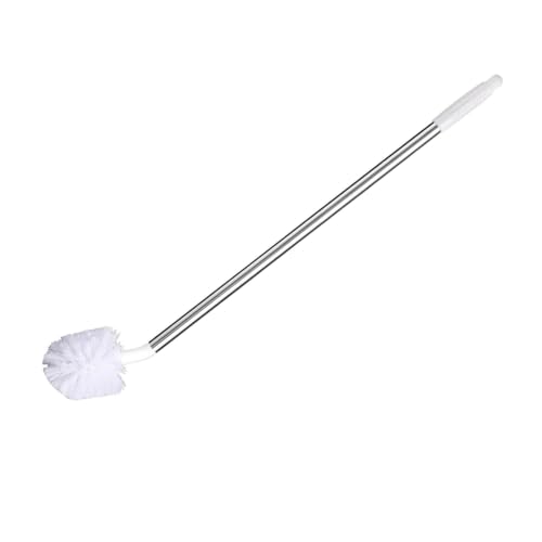 Long Handle Water Jug Brush for 5 Gallon Bottles and Narrow Neck Containers, Durable PP Plastic Scrubber (1 Pack, White)