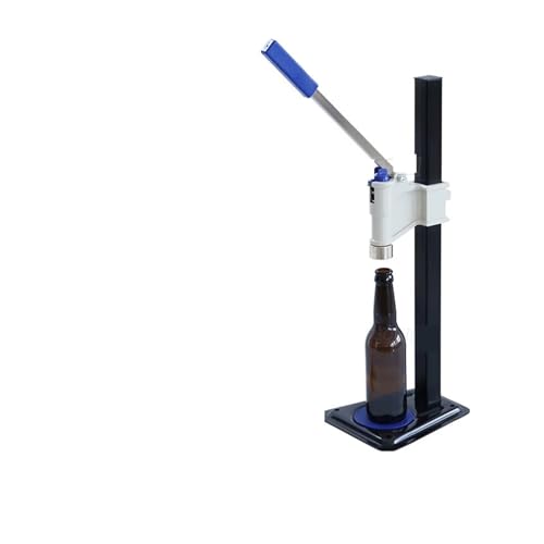 Manual Beer Lid Sealing Capper Soft Drinks Capping Machine Soda Water Sauce Bottles Cover Caper Hand Glass Wine Bottle For Beginnners DIY Use