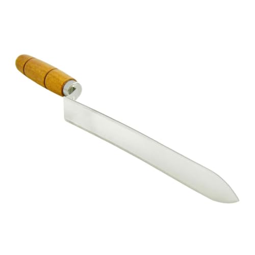 Stainless Steel Honey Extractor Uncapping Knife Beekeeping Tool Ergonomic Handle for Easy Honey Scraping and Honeycomb Removal