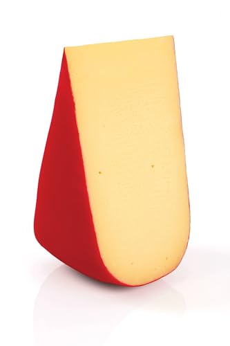 Holland Delta Creamy Mild Gouda Red Wax Cheese Wheel, 9 Lbs