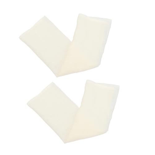 Holibanna 2Pcs Unbleached Cheesecloth Kitchen Washing Cloths Reusable Filter Cloth for Straining Cooking Baking for Cheese Making and Nut Milk