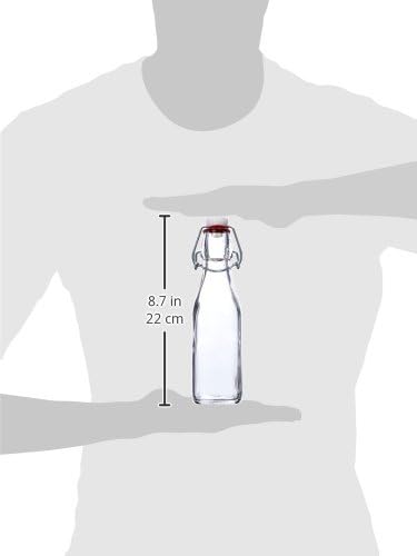 Bormioli Rocco Swing Bottle 8.5 oz - Clear - size: 8.5 Ounces