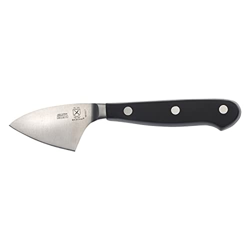 Mercer Culinary Renaissance Parmesan Cheese Knife, 2.75-Inch - color: Black Handle, size: 2.75-Inch Parmesan Cheese Knife