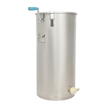 Stainless Steel Manual Honey Extractor,2 Baskets of Honey Machine