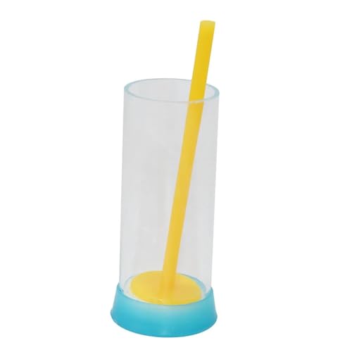 Bee Queen Marking Cage Bottle Box 8Pcs Bee Queen Marking Cage Bottle Box with Soft Plunger Marker Non-Toxic Beekeeping Equipment for Beekeeper Blue