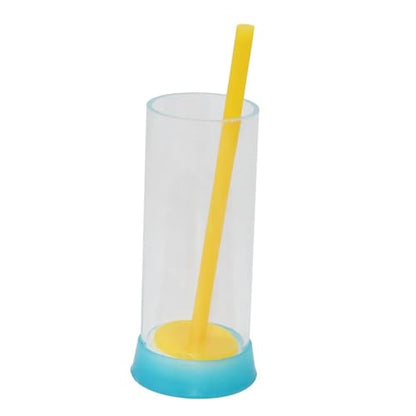 Bee Queen Marking Cage Bottle Box 8pcs Queen Bee Labeled Bottle Beekeeping Equipment Fertility Queen Mark Plastic Bottle Mark with Soft Plunger Bee Marker Tools