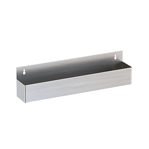Stainless Steel Single Tier Speed Rail, Liquor Rack, Speed Rack, Bottle Holder - 24 Inch - size: 24 Inch, style: Single Tier