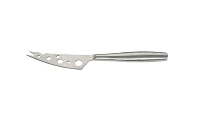 BOSKA Stainless Steel Cheese Knife - Copenhagen Nr.2 for All Types of Cheese - Multi-Functional Cheese Slicer - Handheld Slicer - Silver Non-Stick - Dishwasher Safe - for Kitchen Cooking - style: Soft & Semi Hard Cheese Knife
