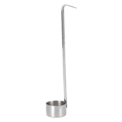 Wine Measuring Spoon Stainless Steel Wine Ladle Wine Dipper Spoon Beer Pouring Measure Spoon with Hook Ladle 25ML/50ML/125ML/250ML/500ML Kitchen Tools(50ML) - size: 50ML