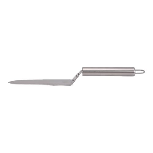 Zunate Beekeeping Honey Uncapping Cutter 2 Pack,Stainless Steel Bee Uncapping Knife Tool for Harvesting Honeycombs,Angled Slanted Side Precision Scraper,Ultra Thin Lightweight Hand Tool