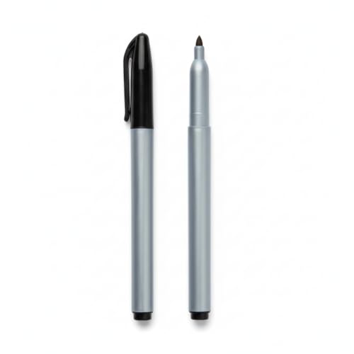 Cadie Permanent Freezer Marker Set of 2 – Waterproof Fast-Drying Black Ink Pens with Chisel Tip for Food Labeling, Fridge & Freezer Storage, Kitchen & Lab Use & General Organization. - style: 2 Pack