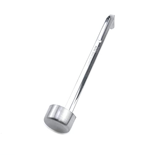 2pcs Stainless Steel Wine Dipper Long Handle Beer Pouring Ladle with Hook Ladle,25ml - size: 25ml