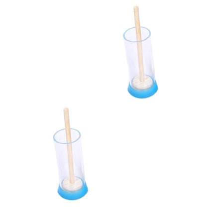 GALPADA 2pcs Marker Bottle Queen Marking Cage Plastic Beekeeping Tool for Efficient Queen Identification and Marking Essential Beekeeper Supply Random Stick