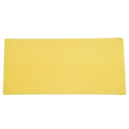 Plastic Bee Hive Foundation with Natural Beeswax Coating 10 Pack - No Reinforcement Needed for Deep Frames 8.26x16.65