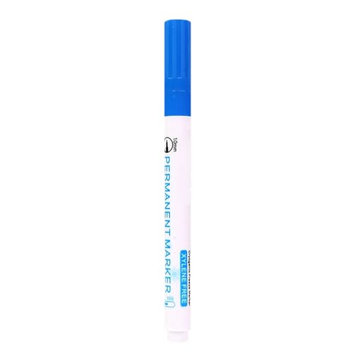 Freezer Marker Safe Marker Pen with Quick Drying Oil Based Inks Design for Refrigerator and Food Packaging Labeling Freezer - color: Blue
