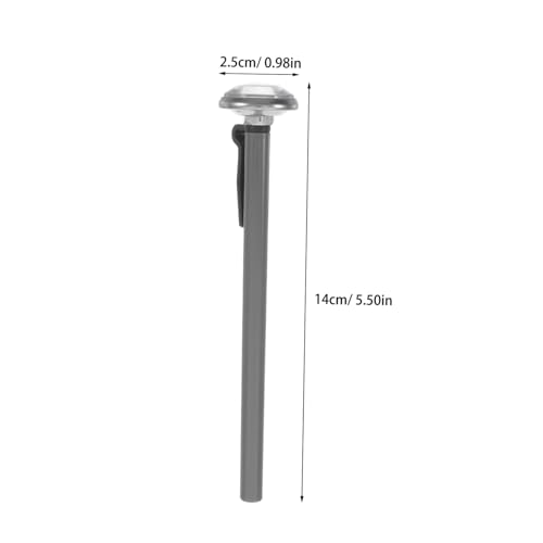 PRETYZOOM Food Thermometer Read Thermometer Stainless Steel Probe for Milk Coffee BBQ and Cooking