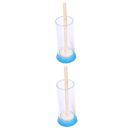 POPETPOP 2pcs Queen Marking Bottle Plastic Cages Essential Beekeeping Tool for Isolation of Design for Easy Use Stick for Beekeepers