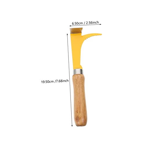 YARNOW 2pcs Beehive Scraper Tool Wooden Handle Beekeeping Lifter Beekeeping Tool