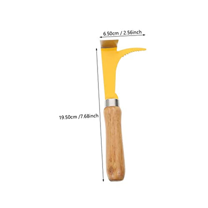 YARNOW 2pcs Beehive Scraper Tool Wooden Handle Beekeeping Lifter Beekeeping Tool