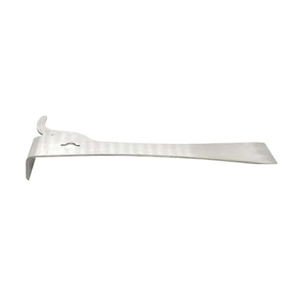 GLHT-2ENDHOOK 10 Inch Stainless Steel Standard Beehive Frame Lifter and Scraper J Hook Tool