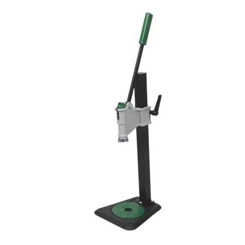 Toyvian Manual Beer Bottle Capper Bench Sealing Press for Home Brewing, Adjustable Height (7.8"-18.3"), Compatible with 26mm and 29mm Caps, Handheld Bottling Machine for Standard Glass
