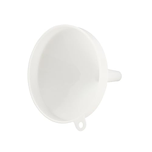 Restaurantware-Met Lux 16-ounce Plastic Funnel, 1 Plastic Funnel - Precise Spout, White Pouring Tool, Wide Spout, For Transferring Ingredients - size: 16 oz, style: Funnel