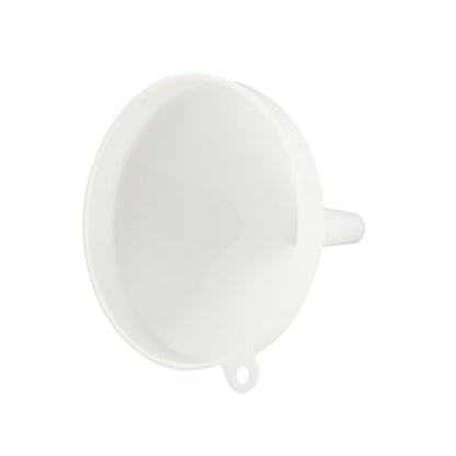 Restaurantware-Met Lux 16-ounce Plastic Funnel, 1 Plastic Funnel - Precise Spout, White Pouring Tool, Wide Spout, For Transferring Ingredients - size: 16 oz, style: Funnel