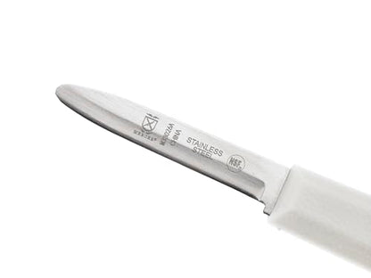 Mercer Culinary Clam Knife with Poly Handle, 3-1/4, White - size: 3.3", style: Clam Knife 3 1/4 Inch