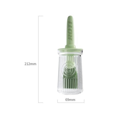 Multi-Purpose Pastry Brush for Kitchen, Baking and Grilling Food Grade Pouring Brush Set - color: Card White