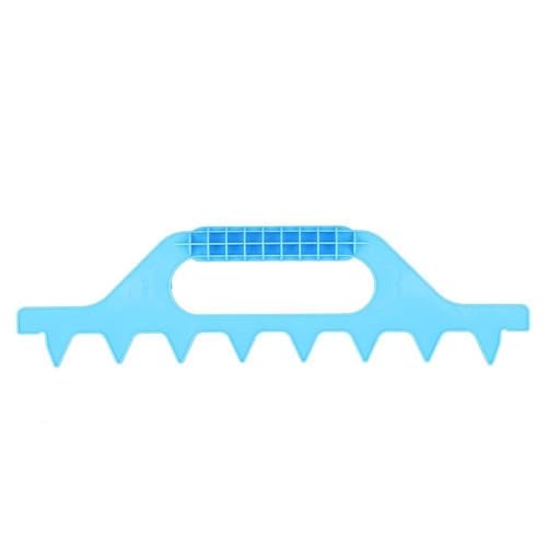 Hive Frame Spacer Tool 3 Sizes – ABS Plastic Beekeeping Accessory for 7, 8, 9-Frame Hives, Precision Spacing for Hive Health & Honey Production(Blue) - color: Blue
