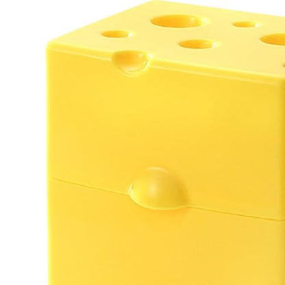 Cheese Slice Container for Fridge - Flip Cover Cheese Box Reusable Accessories Kitchen Tools Easy to Clean Cheese Slice Holder Keeps Cheese Fresh Longer