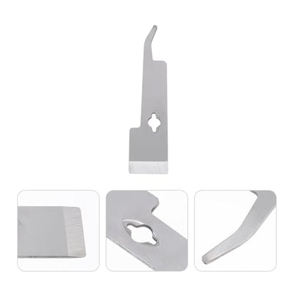 Stainless Metal Beehive Scraper and Beekeeping Lifter Tool for Hive Maintenance, Curved Durable Hive Frame Scraping Equipment for Beekeepers