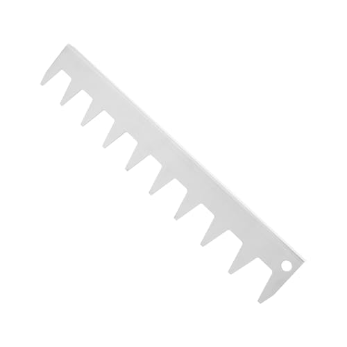 Abaodam Deck Spacer Tool for Beekeeping Beehive Frame Spacer Sturdy Stainless Steel Tool