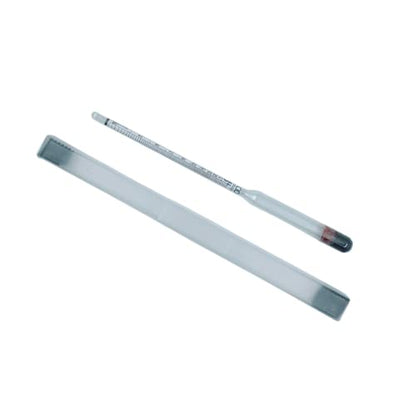 Alcohol Hydrometer kit: Alcoholmeters 0-100% ABV, Proof Tralle 0-200 Double Scales For Spirit Moonshine Whiskey Brandy Distilling Liquor Test 100ml Glass Cylinder Test Jar Accessories Included