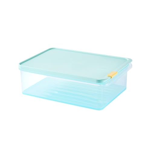 LocknLock Freezer Fit Plastic Freezer Containers | Airtight Stackable Food Storage for Meal Prep | Microwave & Dishwasher Safe | BPA Free Freezer Container with Lid, 2.2L - size: 2200ml