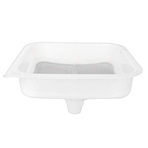 Double - Layer Honey Strainer Filter Sieve, Beekeeping Tools, Food Grade PP Plastic Honey Filter with Coarse and Fine Mesh for Pure Honey Extraction, Easy to Clean and Durable