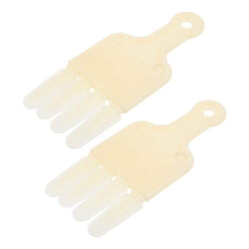 2pcs Beekeeping Jelly Extractor Pen 4-Row Scraper Beekeeping Tools for Hive Maintenance and Honey Extraction