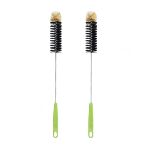 Leadigol 2 PCS Bottle Cleaning Brush, 15.7 Inches Extra Long Bottle Cleaning Brush Water Bottle Brush Flexible Bendable Cleaner for Washing Narrow Neck Bottles