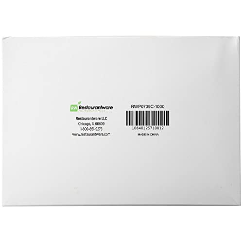 Restaurantware Plastic Food Wraps 1000 Pack of 10.75" x 8" Pre-Cut Clear Sandwich Wraps Disposable Pop-Up Microwavable Freezable Greaseproof Food Covers for Burgers, Snacks, And Take Out - size: 10.8" x 8"
