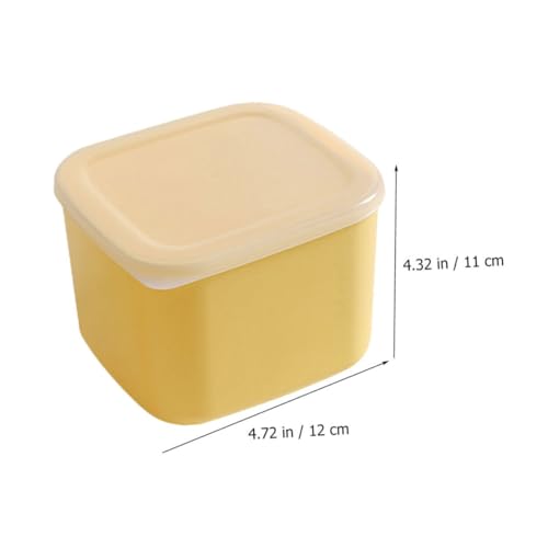 2Pcs Large Cheese Storage Boxes with Lids for Fridge Airtight Dairy and Meat Keeper Containers Freshness Preservation for Sliced Cheese and Food Storage in Kitchen
