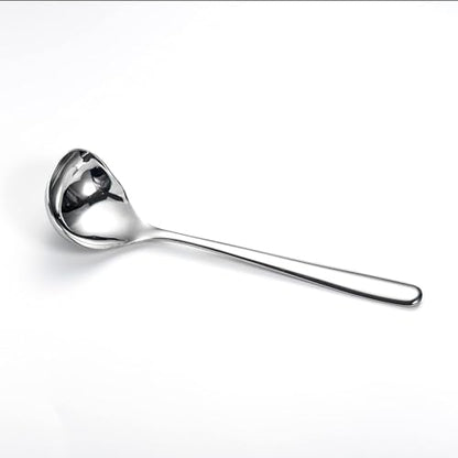 IMEEA 8-Inch Gravy Ladle SUS304 Stainless Steel Serving Ladle, Set of 2 - size: 2-Piece (Silver)