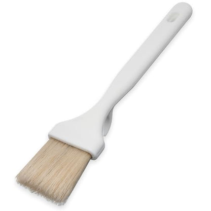 SPARTA 4037800 Meteor Boarhair Pastry Brush, Basting Brush With Built-In Projecting Hook, 2 Inches, Brown