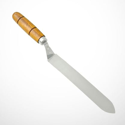 Manual Honey Uncapping Knife for Beekeeping with Stainless Steel and Wood Handle, Efficient Cutting Tool Not Easy to Rust, for Honey Extraction in Home Apiaries Random Color
