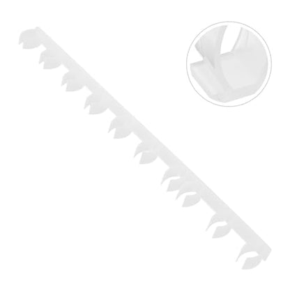 Mipcase 10pcs Hive Spacing Strip for Beekeepers Plastic Beehive Honeycomb Frame Spacers Beekeeping Tools