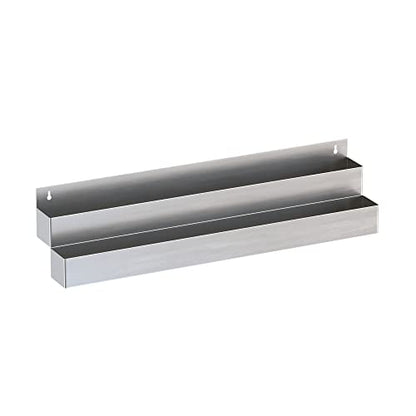 Stainless Steel Double Tier Speed Rail, Liquor Rack, Speed Rack, Bottle Holder - 42 Inch - size: 42 Inch, style: Double Tier