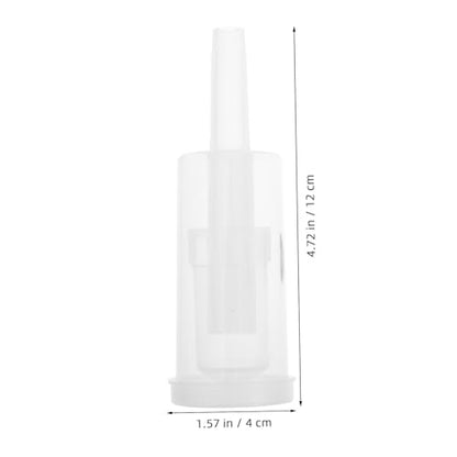 Healifty 3sets One Way Air Locks for Homebrewing Practical Wine Vent Check Valves Easy to Clean Material for Fermenting Beer Wine and Sauerkraut 6pcs*3