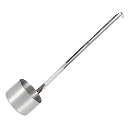 Buachois Wine Ladle, Stainless Steel Spoon with Hanging Hole and Pouring Spout Design for Kitchen Wine Beer Oil Vinegar Measuring (304 wine extract 500ML) - size: 304 wine extract 500ML
