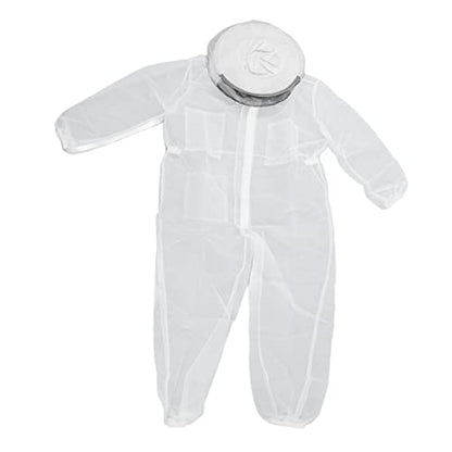 Beekeeping Suit Ultra Thin Breathable Cotton Full Body Bee Suit for Summer Beekeeping Tools