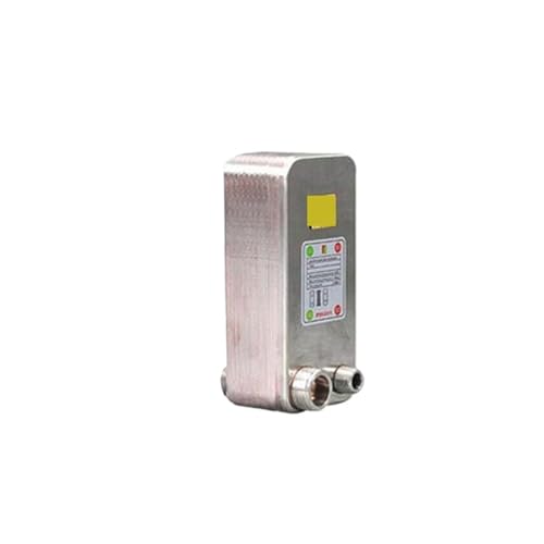 Heat Exchanger, 24 Plate Heat Exchanger Beer Wort Chiller Cooler SUS 304 Stainless Steel For Homebrew Cooling(Different Side) - color: Different Side